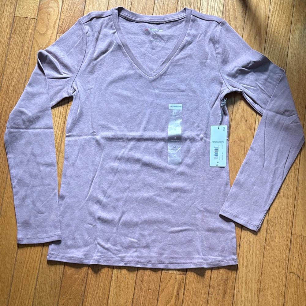 Liz Claiborne Elderberry Long Sleeve